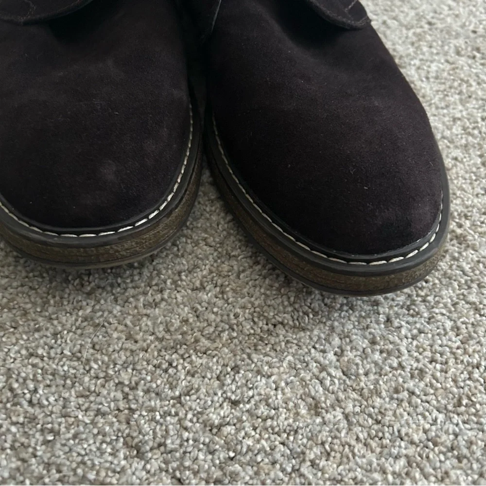 Joseph Abboud chocolates brown suede memory foam chukka boot 13